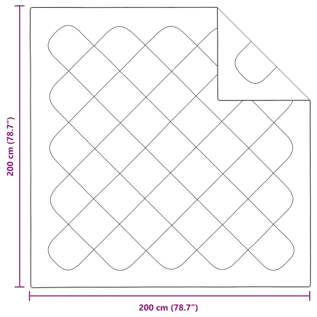 Duvet Estivo con cuscino 3 pcs Bianco Microfibra 3377275