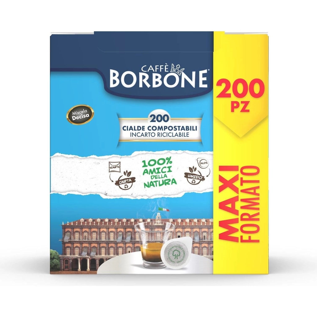 Caffè borbone cialda ese 44mm - miscela decisa - 200 cialde - 200DECISA