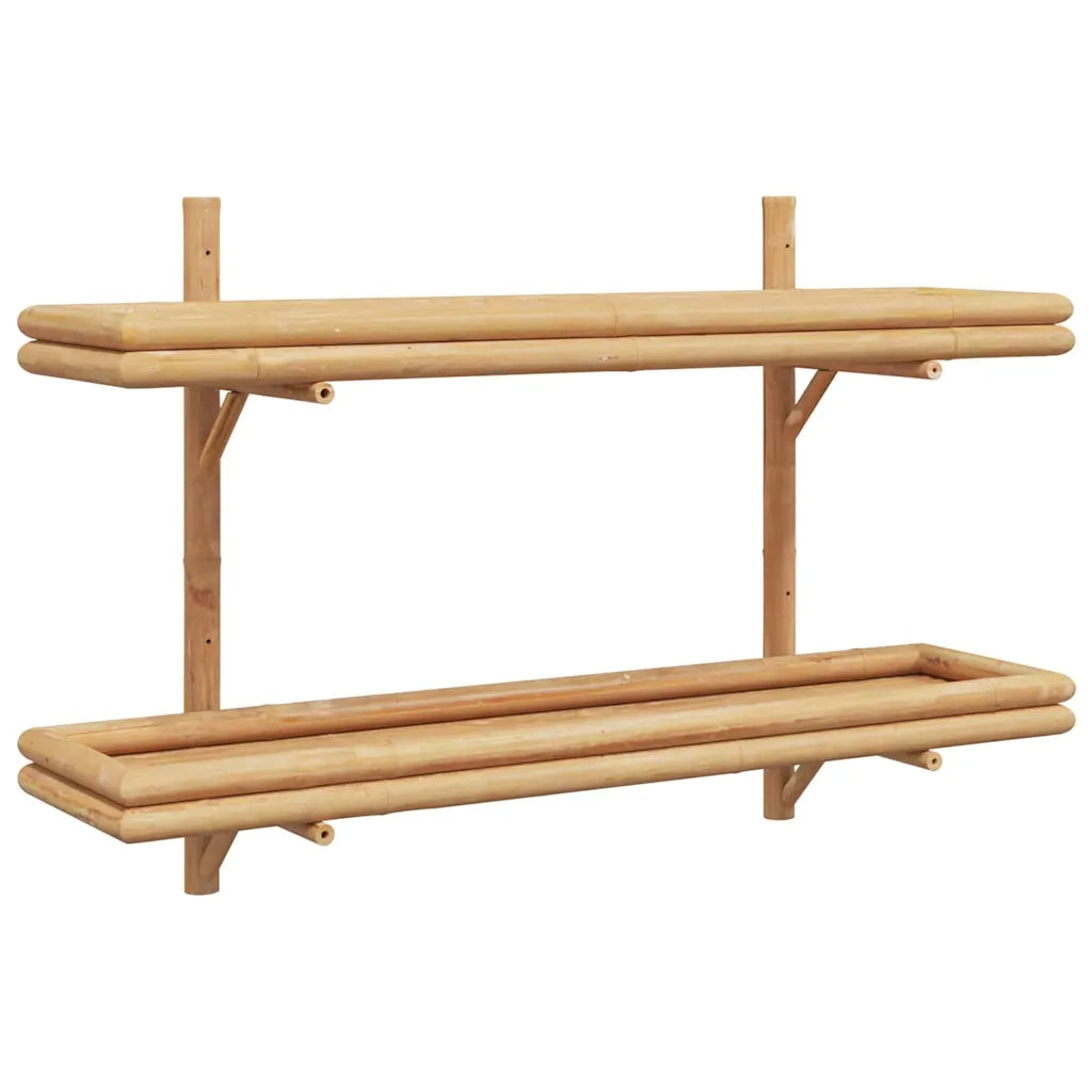 Scaffale da parete Marrone 100 x 26 x 60 cm Bambù 4107162