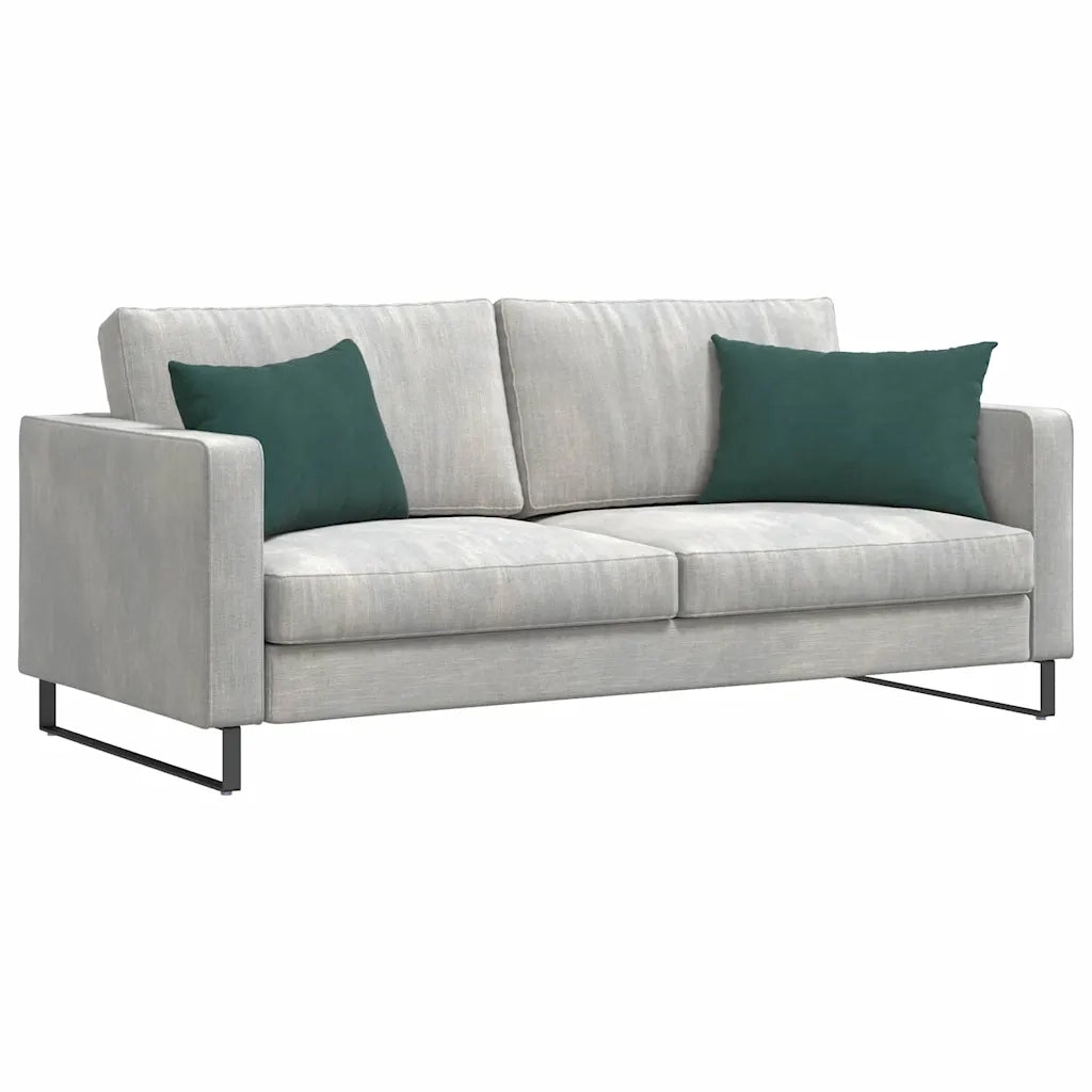 Cuscini da Divano 2 pcs Verde scuro 60 x 40 cm Tessuto in Cords 42013672