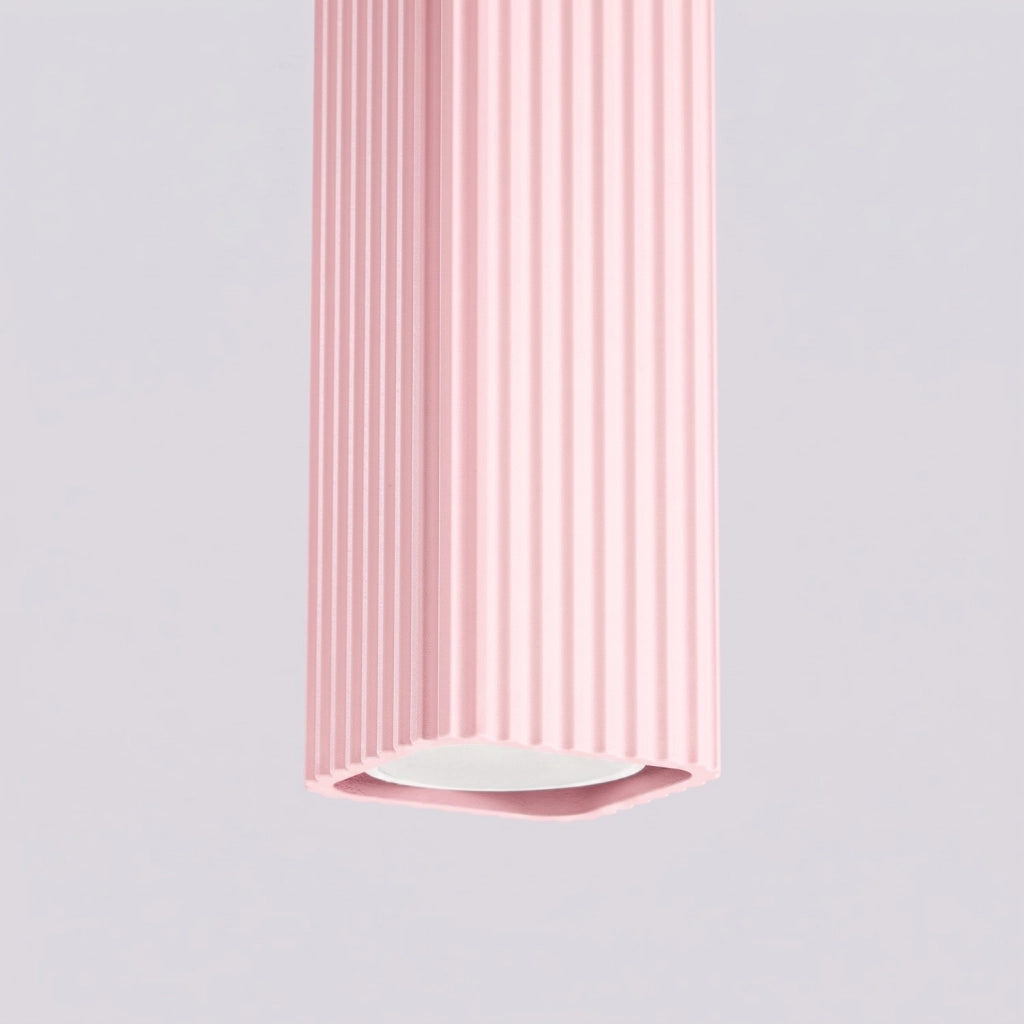 Lampada a sospensione RAYO 1 rosa