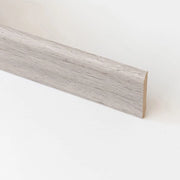 Battiscopa 70 x 10 mm MDF 240 cm Rovere Grigio 10 Pezzi