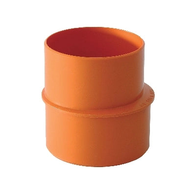 AUMENTO IN PVC ARANCIO- Diam. 50F x 80M- senza- pezzi 1