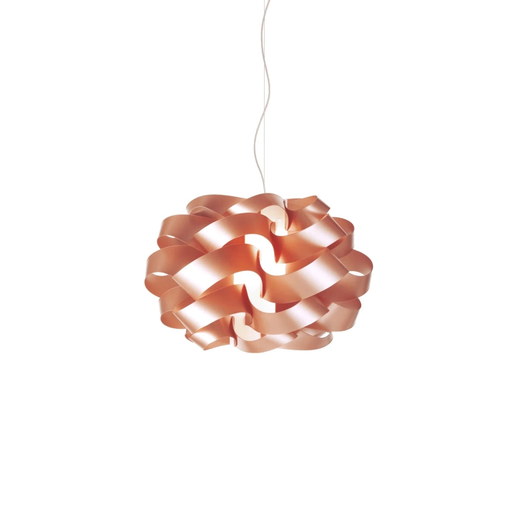 Lampadario Moderno Cloud Polilux ® Rame E Metallo Cromo 3 Luci E27