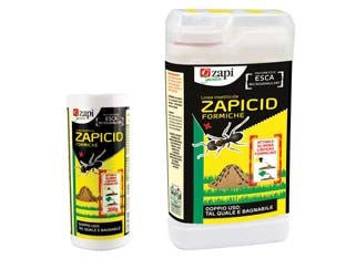 INSETTICIDA ANTIFORMICHE ZAPICID MICROGRANULI FLACONE SPARGIPRODOTTO- - gr.200 flacone spargiprodotto - 4 pezzi ZAPI