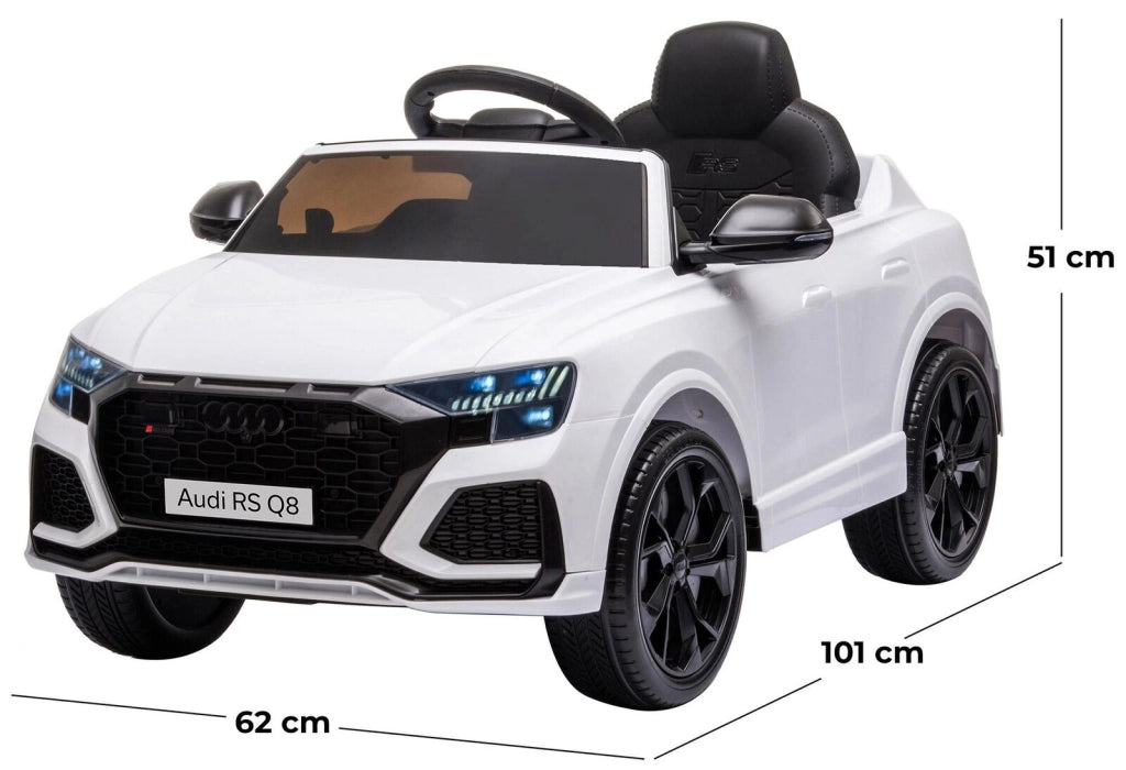 Auto Elettrica per Bambini Audi SQ8 12V-Bianco
