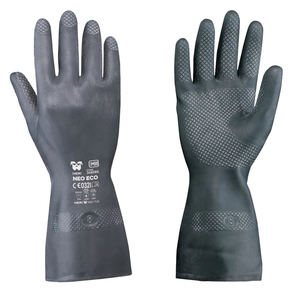 GUANTI NEOPRENE 'NEO ECO' XL- 12 coppia  - NERI