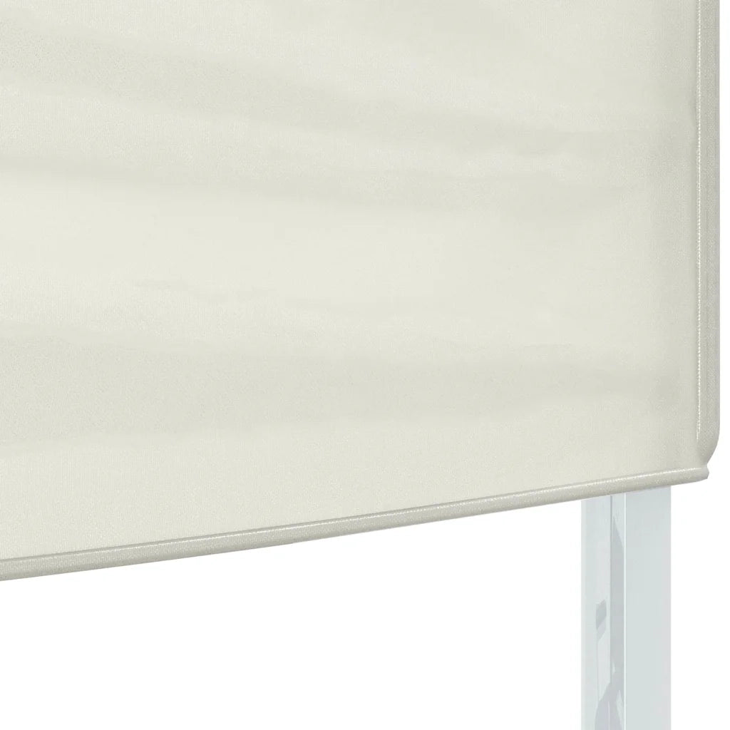 Tenda per Feste Pieghevole Crema 3x3 m 93515