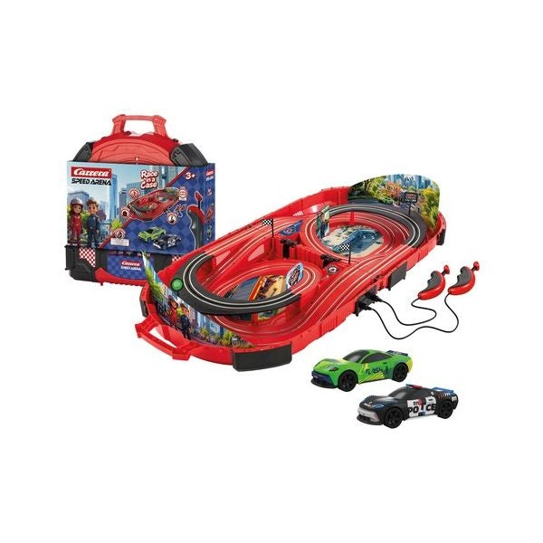 Playset pista carrera toys 20016001 1.first pista valigetta police cha