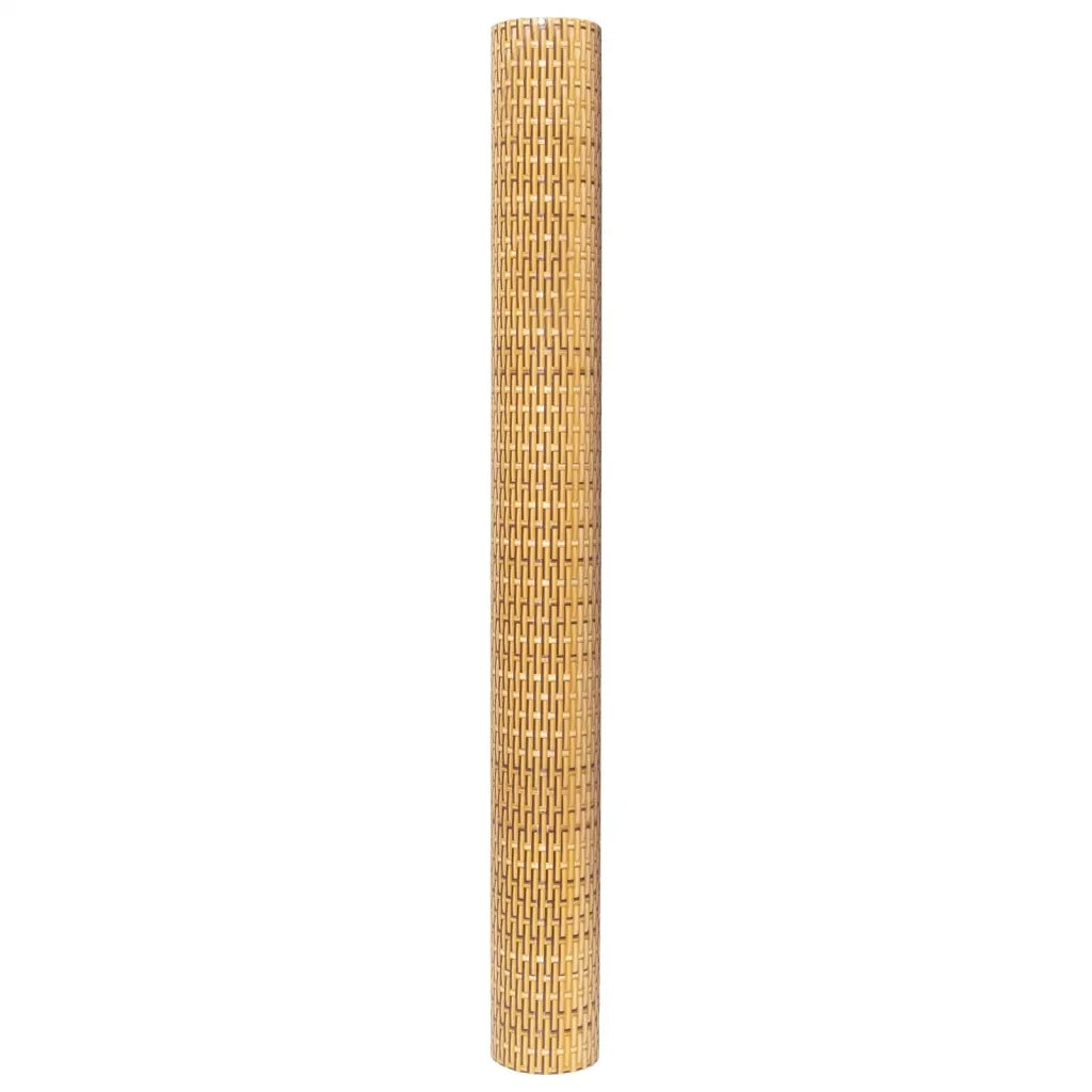 Paravento da Balcone Marrone Chiaro 300x100 cm in Polyrattan 156267