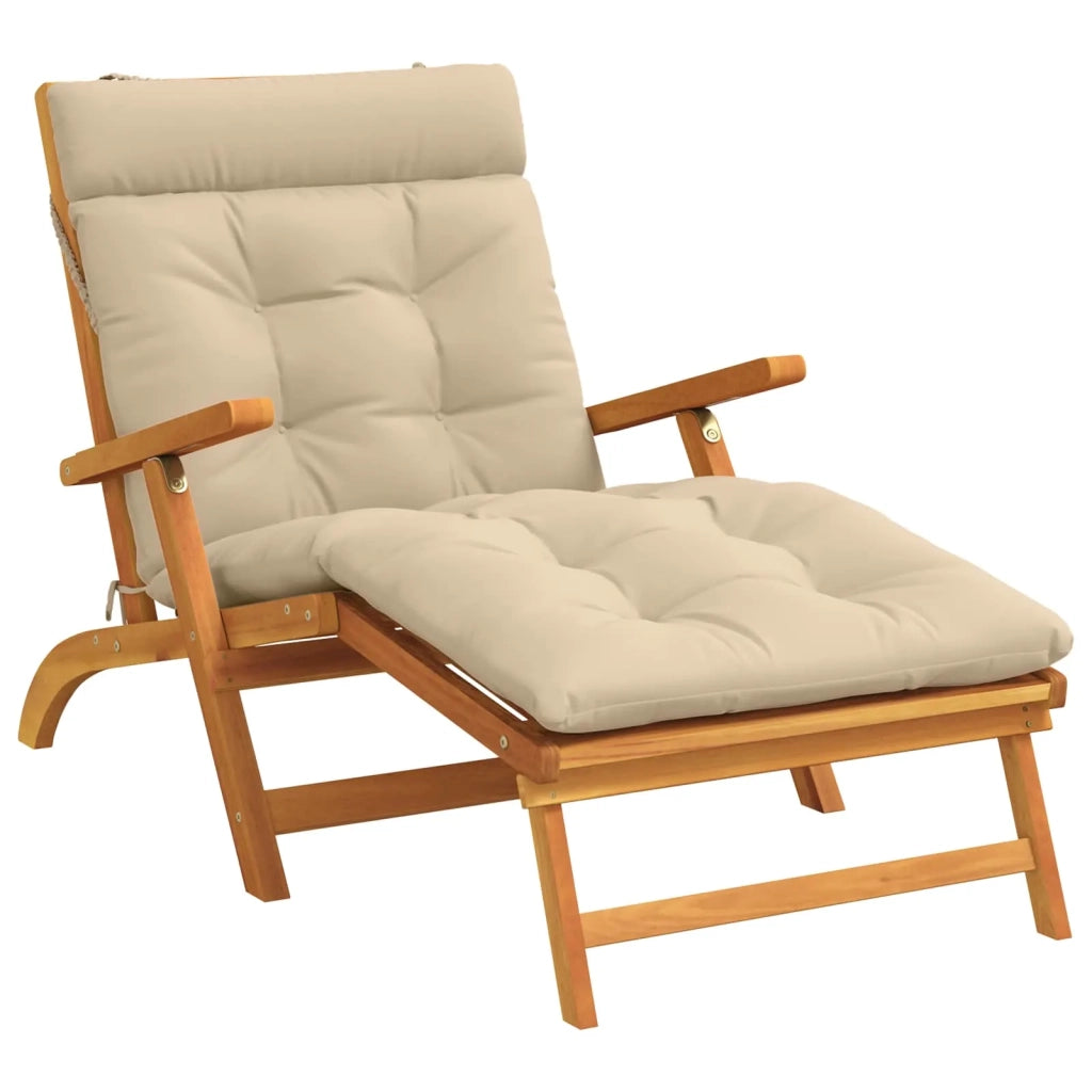 Cuscino per Lettino VIANEN 100% Poliestere Crema 953937
