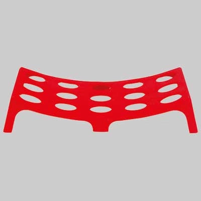 SELLETTA PORTA MANICHETTA  ABS rosso     MADE IN ITALY