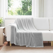 Coperta Grigio 150 x 200 cm Panno 42016770