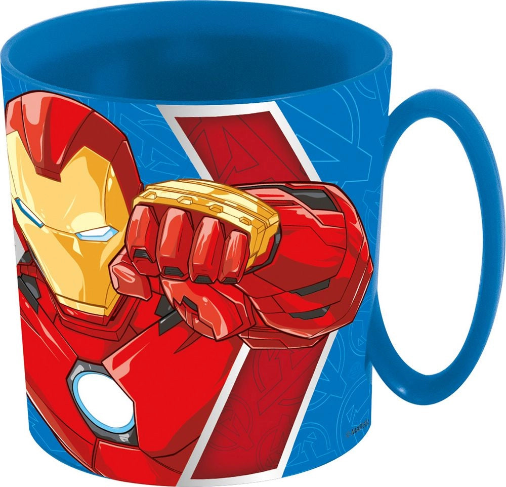 Tazza in plastica adatta a microonde Avengers Marvel 350 ml