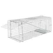 Trappola per animali vivi zincata 80 cm 170237