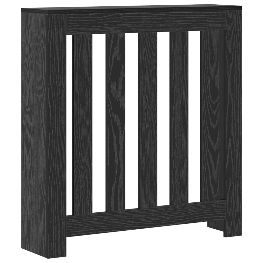 Copertura per radiatori Rovere Nero 78 x 20 x 82 cm 869223