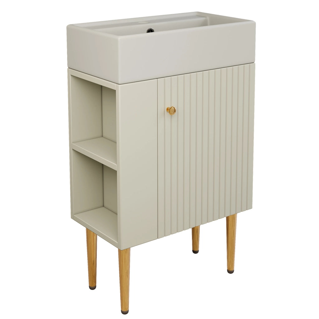 Mobile Sottolavabo per Bagno ¨C Minimal ¨C Bianco 55cm