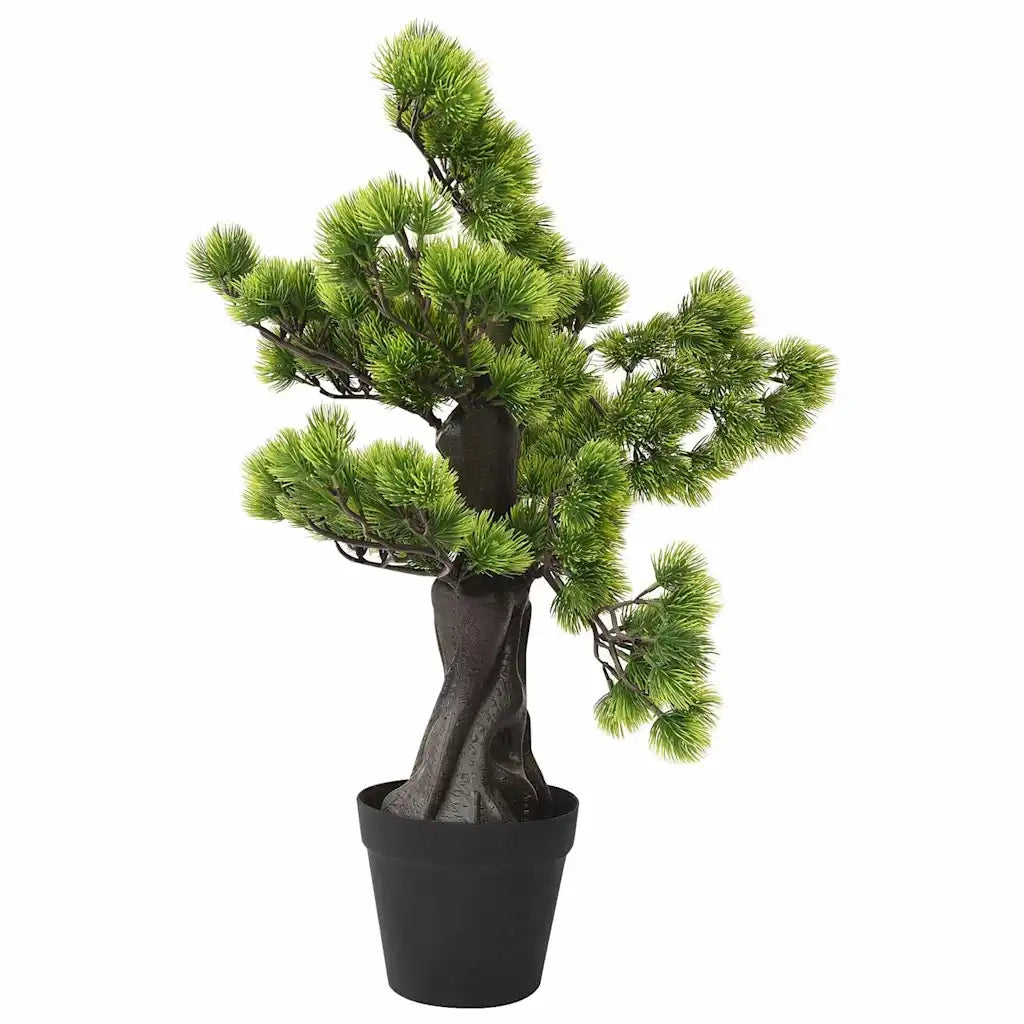 Bonsai di Pino Artificiale con Vaso 60 cm Verde 336317