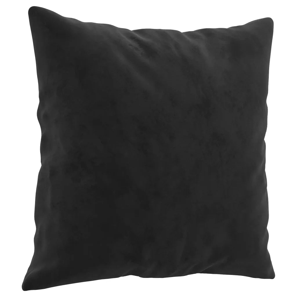 Set di Divani 3 pz con Cuscini Nero in Velluto 3202285