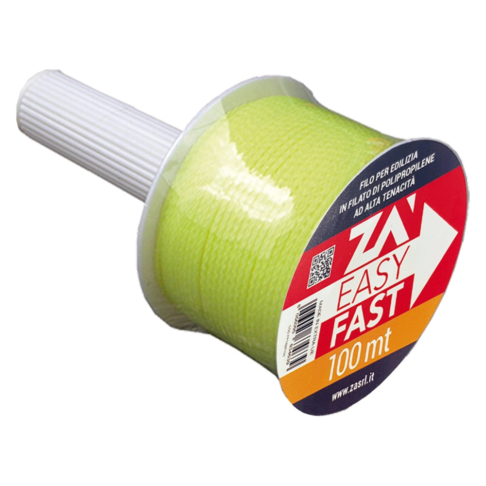FILO PER EDILIZIA mt 100 - colore giallo- 15 pezzi  - BricoGo