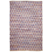 Tappeto Sienna 410 in juta e cotone intrecciato multicolore