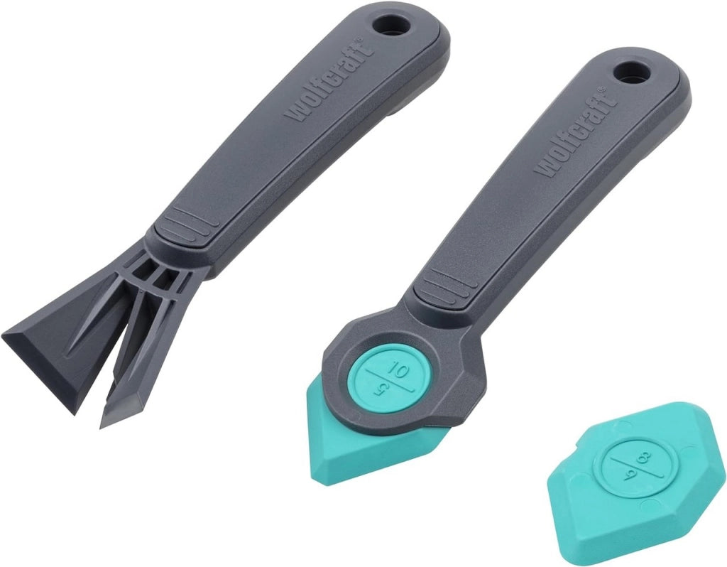 Wolfcraft Set Rinnovo delle fughe 4 pz per raschiare fughe - 4334000