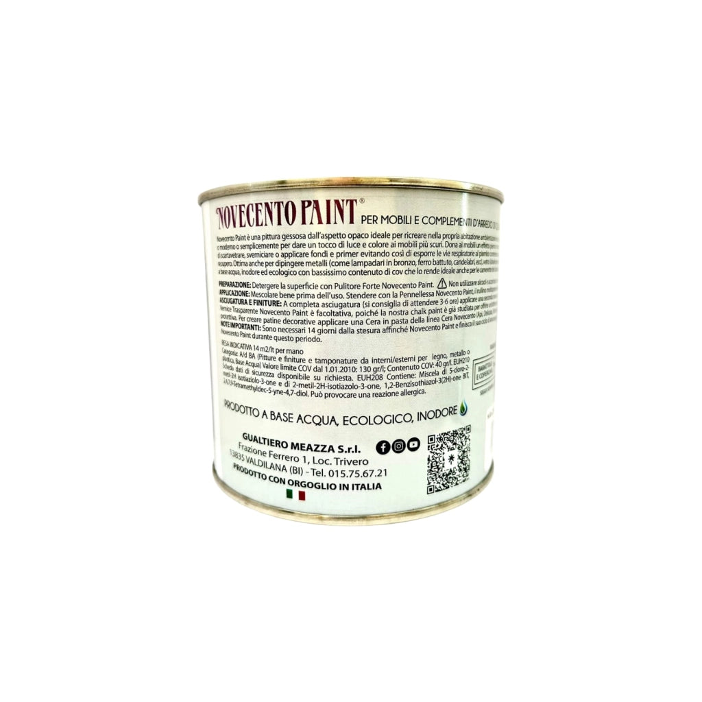NOVECENTO PAINT 500 ML VERNICE TRASPARENTE OPACA
