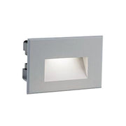 Lampada Segna Passo Rettangolare da Incasso a Parete a LED 3W 3000K Sovil Alluminio