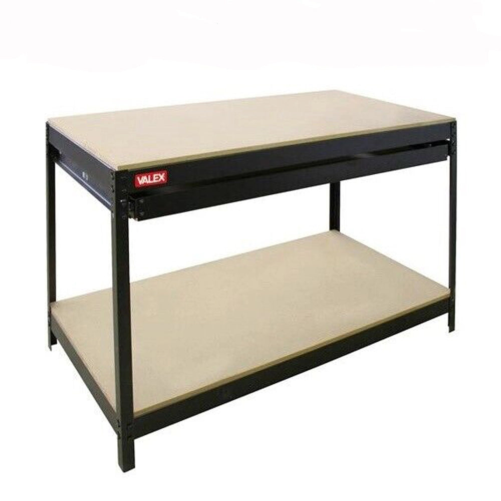 BANCO BANCHETTO DA LAVORO OFFICINA CON CASSETTO UTENSILI 120x60x93h cm VALEX