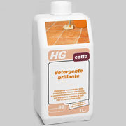 Detergente brillante per cotto