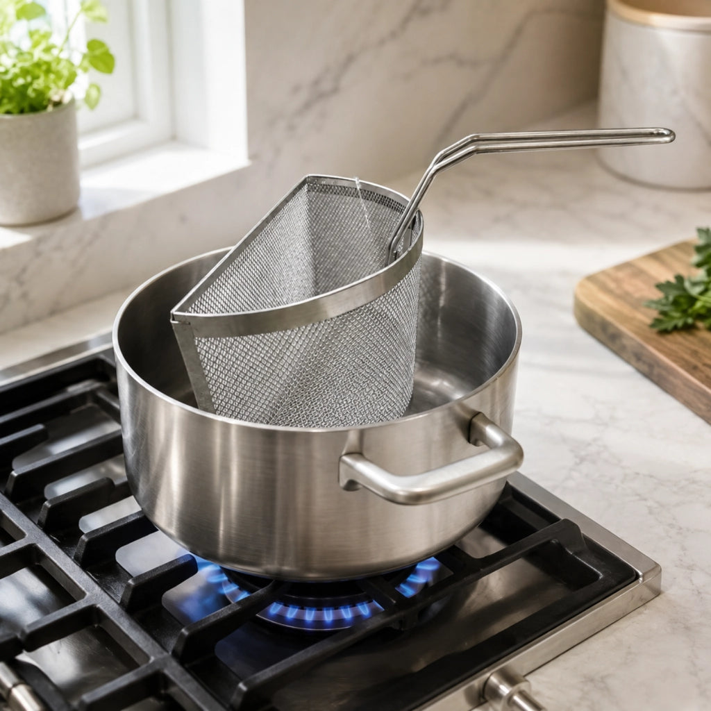 Spicchio Bollipasta Ø 22 cm in Acciaio Inox 18/10 - Cestello a Settore per Cuocipasta - Accessorio e Ricambio - Un Pezzo Singolo - GMD Italy