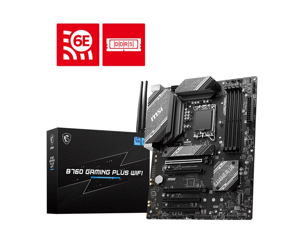 Msi b760m gaming plus wifi scheda madre intel b760 lga 1700 micro atx - B760M GAM PLUS WI