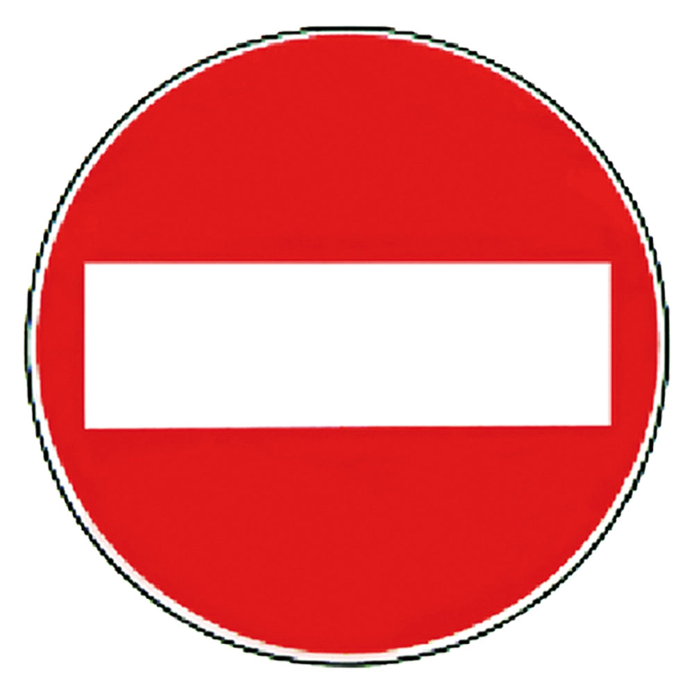 SEGNALE 'SENSO VIETATO' fig. 47  - DEBVERONA