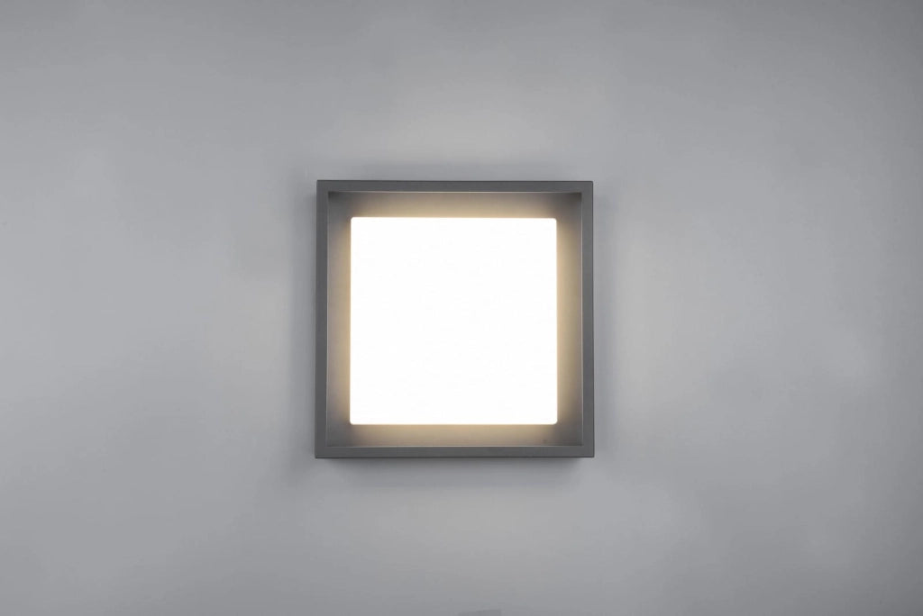 Plafoniera esterna LED Trio Witham antracite 14W IP54