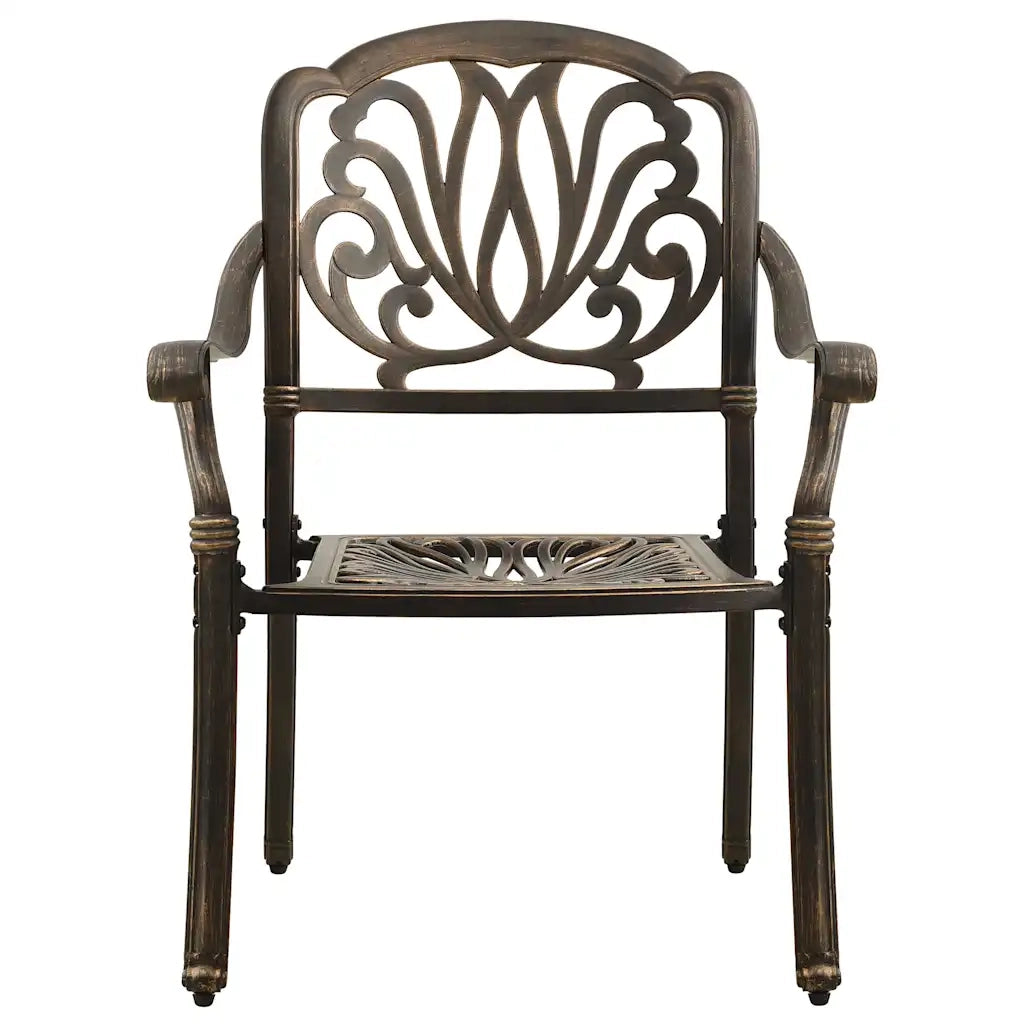 Set da Bistrò 3 pz Bronzo in Alluminio Pressofuso 3216322