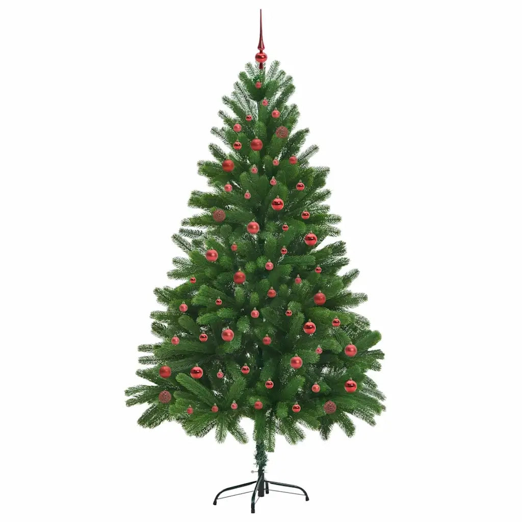 Albero di Natale con 300 LED con supporto Verde 210 cm PE