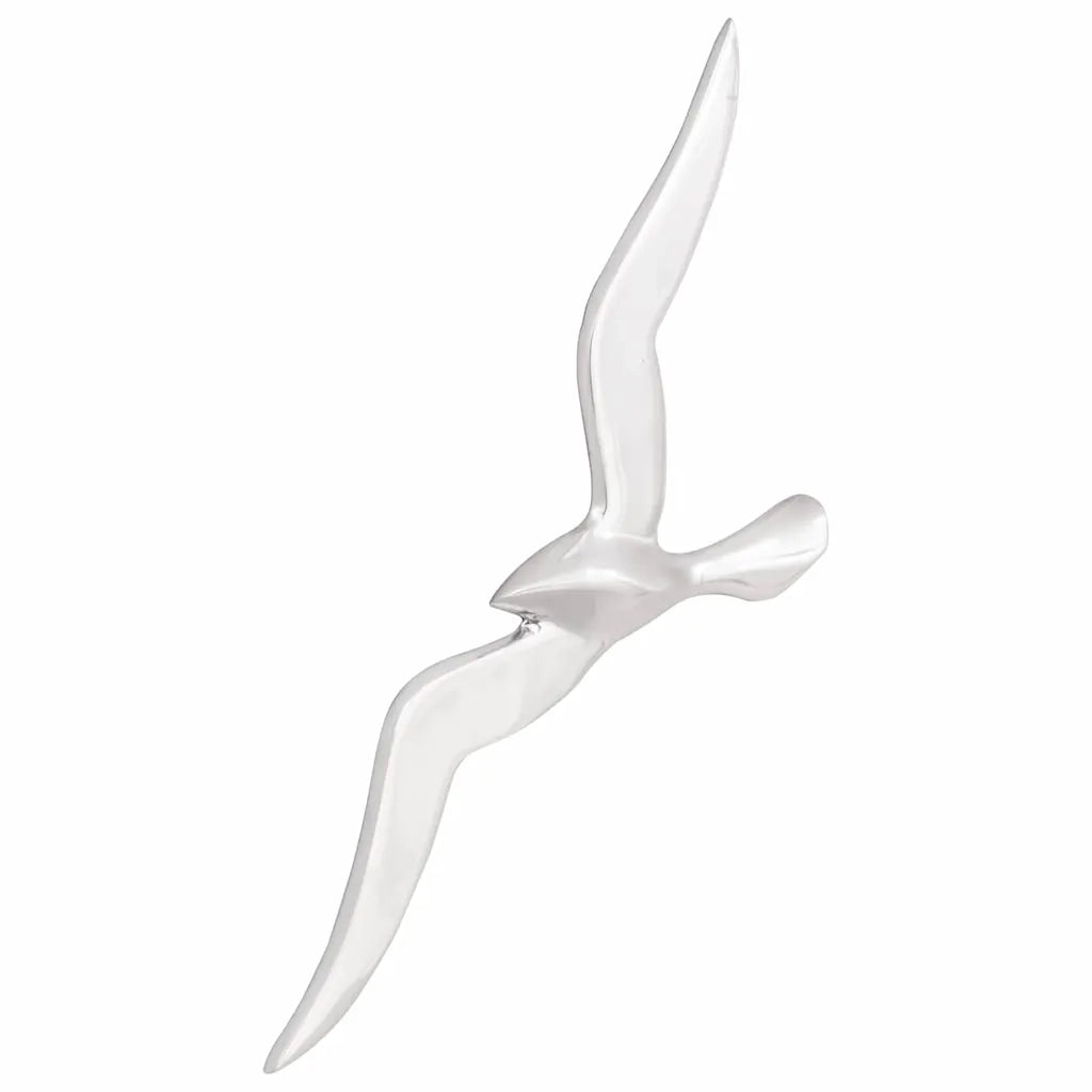 Gabbiano 2 pcs Argento Alluminio 42000157