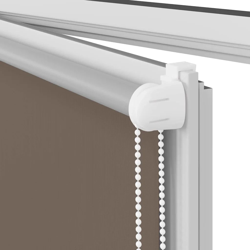 Tenda a rullo oscurante 64,4x120cm Tessuto Larghezza 60cm Caffè 240743