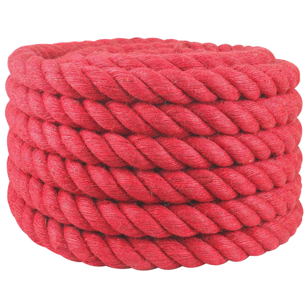 Corda di Juta 36 mm Rosso 100% juta Tossa 42011735