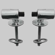 COPPIA CERNIERA LUNA SOFT CLOSE FISSA BASCULANTE  Cromata     SAPAL