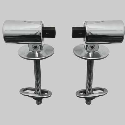 COPPIA CERNIERA LUNA SOFT CLOSE FISSA BASCULANTE  Cromata     SAPAL