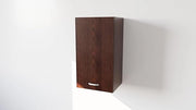 Pensile Cucina  in Legno Nobilitato Wengè, Mobile Alto con 1 Anta, Pensile Componibile Moderno Made in Italy (H70XL40XP32cm)