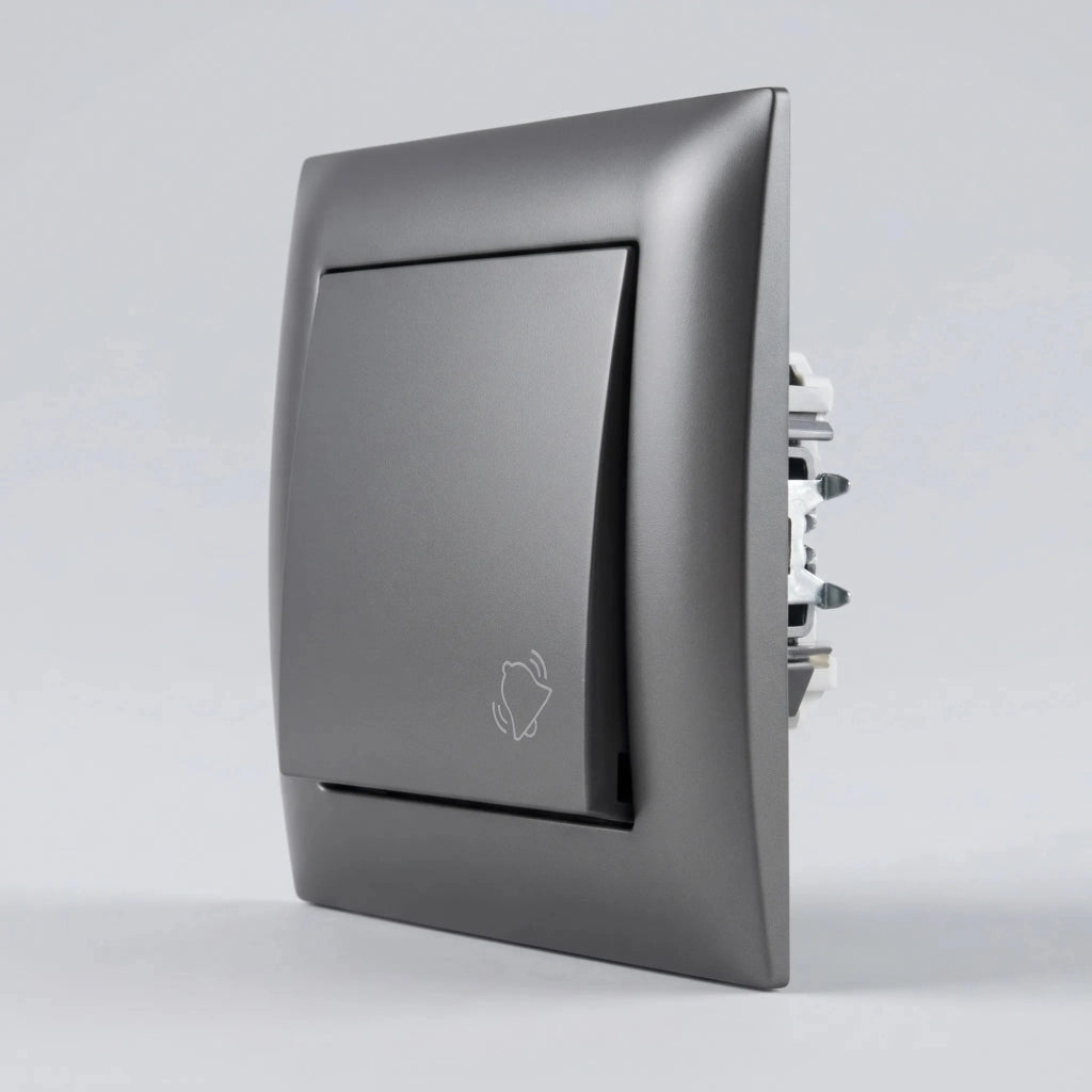 Pulsante Per Campanello Oste Jnh008-w Grey