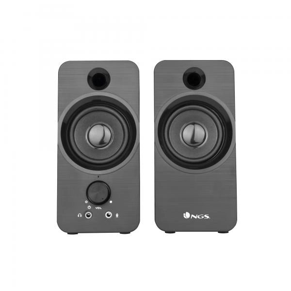 NGS ALTOPARLANTI SPEAKER 2.0 PC 12W, USB, JACK 3.5MM, PLUG AND PLAY