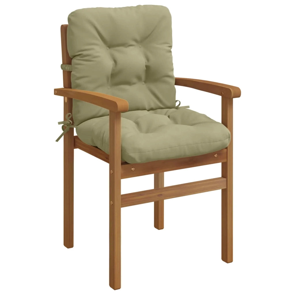 Cuscini per Sedia Alta in 4 Pezzi VIANEN 4 pz 100% Poliestere 953786