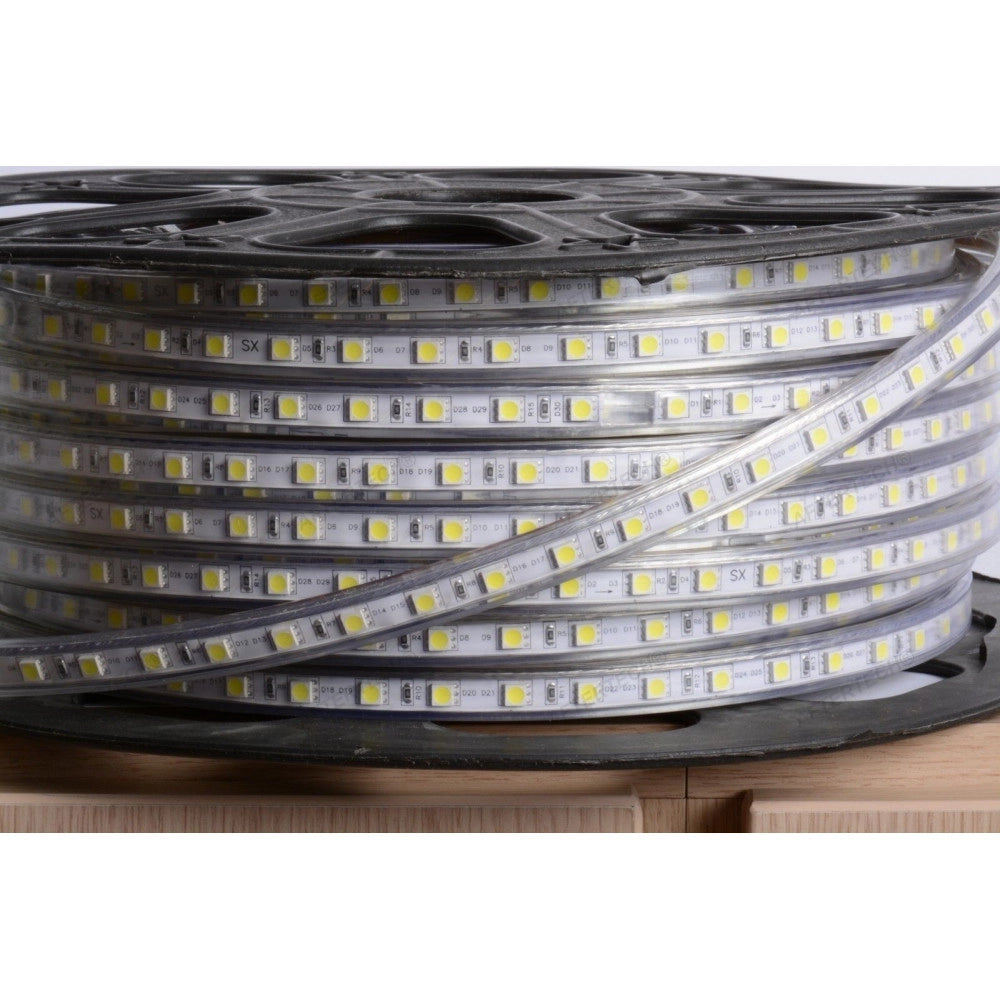 Trade Shop - Striscia Strip Led A Metro Led Luce Fredda Calda Rgb Driver Incluso Per Esterno -