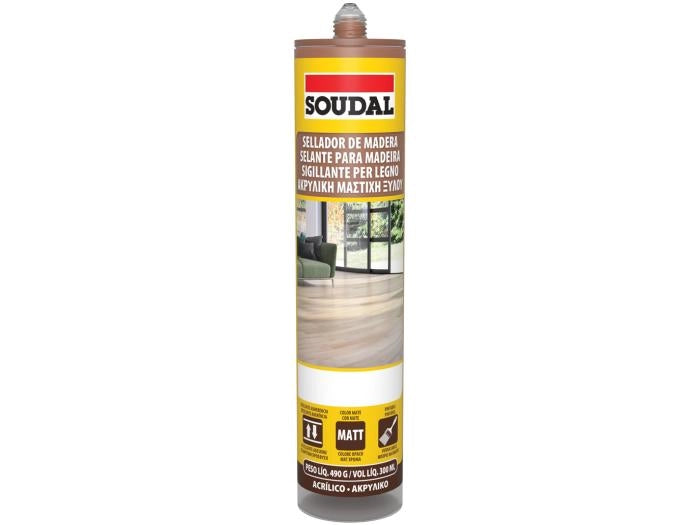 SILICONE LEGNO SOUDAL 300 ml - Wenge - SOUDAL