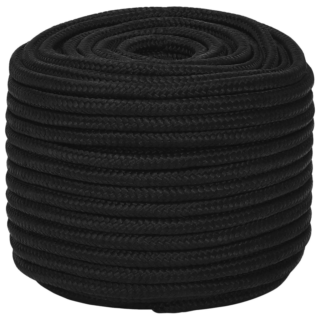 Corda multiuso 12 mm 50 m Nero Poliestere 3473414