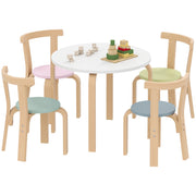 Set sedie e tavolo bambini ¨C Minimal ¨C legno colorato