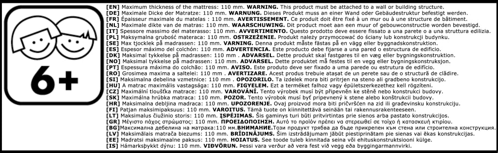Struttura letto a castello con scrivania Legno vecchio 3410457